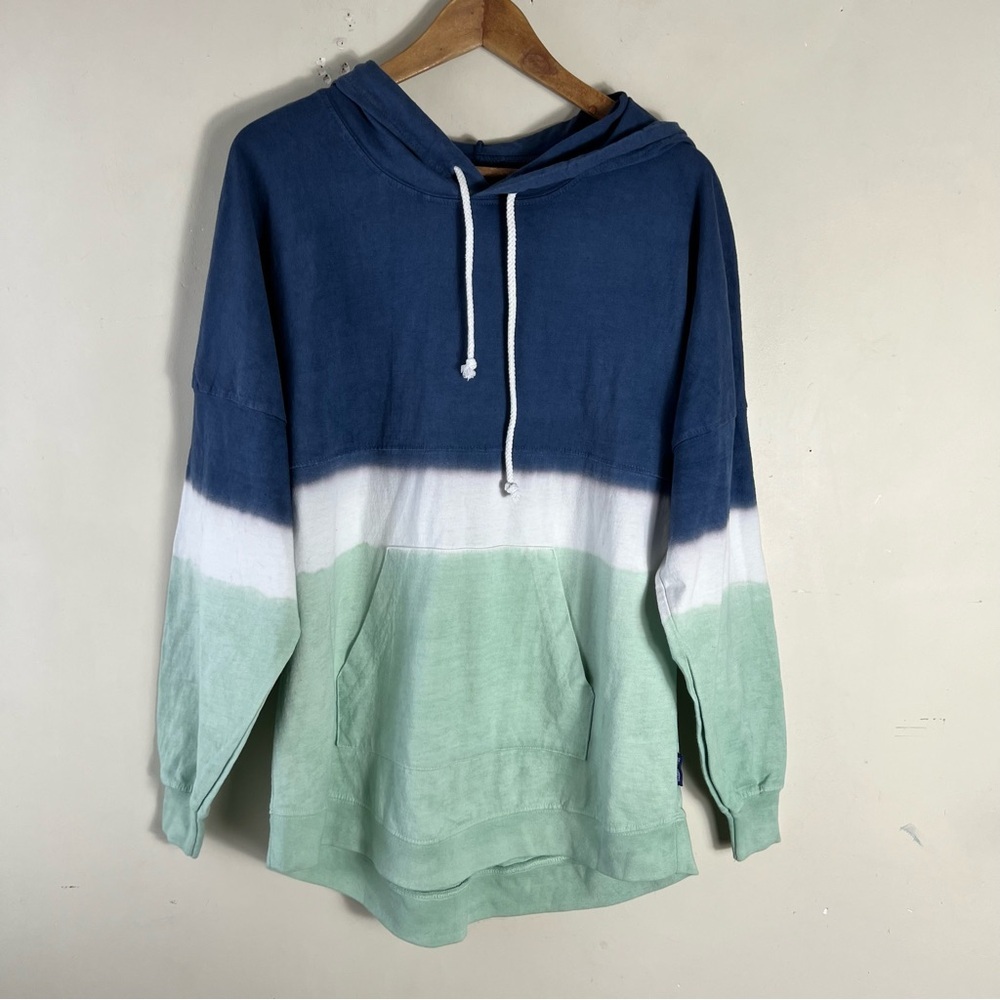 Spirit Jersey Turks And Caicos Size Medium Blue Aqua Green Drawstring Unisex